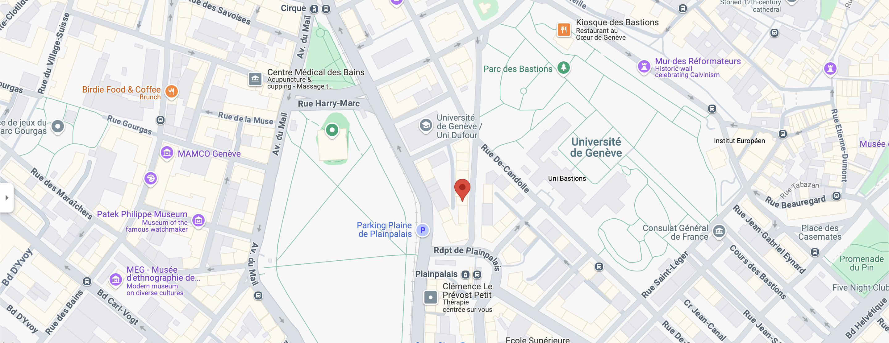 LN Avocats — localisation Genève